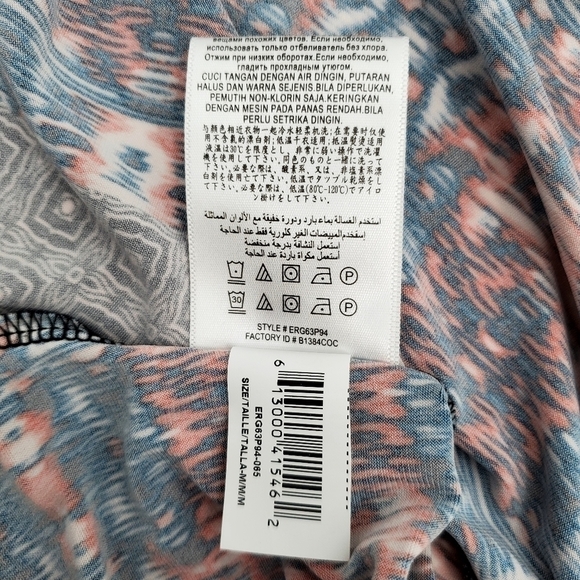 BCBGeneration Printed Mixed Media Swing Dress - Picture 8 of 8